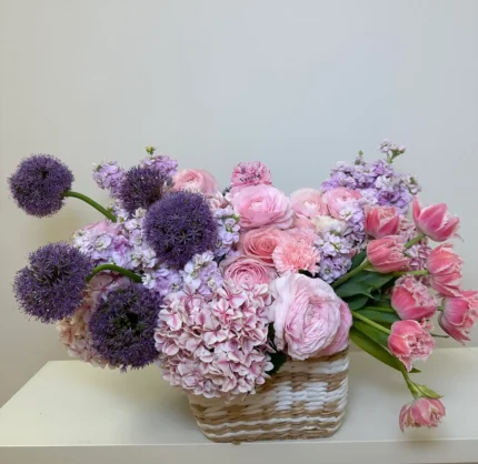 Lavender Breeze Basket